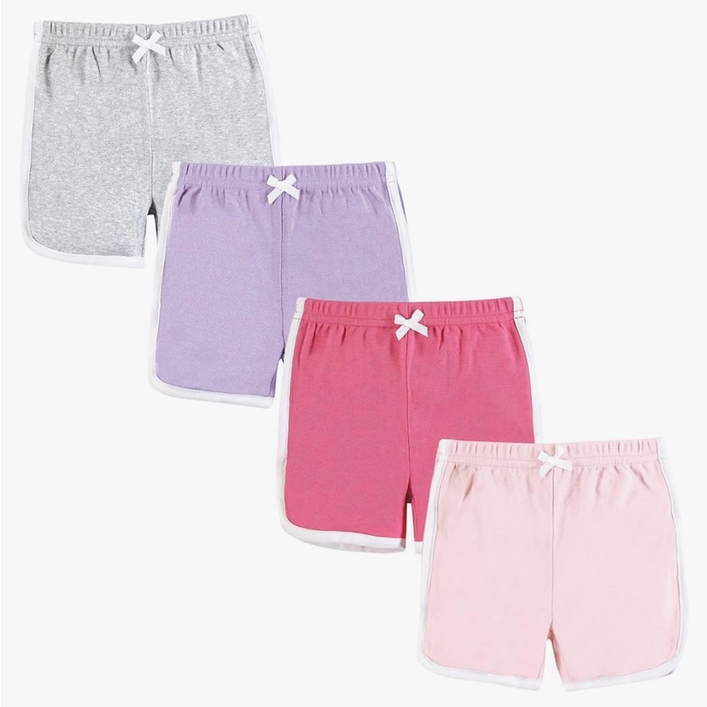 Baby cotton athletic shorts - 12 month